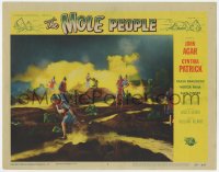 1k638 MOLE PEOPLE LC #6 1956 great image of men fighting subterranean monsters emerging from ground!
