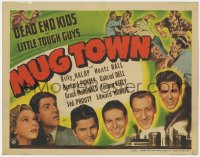 1k118 MUG TOWN TC 1942 The Dead End Kids & Little Tough Guys, pretty Grace McDonald!