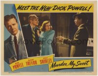 1k650 MURDER, MY SWEET LC 1944 Dick Powell w/ Mander & Shirley, Raymond Chandler Farewell My Lovely!
