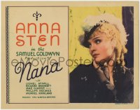 1k123 NANA TC 1934 portrait of beautiful Anna Sten, from the novel by Emile Zola, ultra rare!