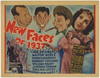 1k126 NEW FACES OF 1937 TC 1937 great Hirschfeld art of Joe Penner, Milton Berle & Parkyakarkus!