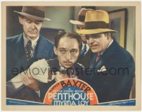 1k704 PENTHOUSE LC 1933 Warner Baxter tries to threaten information out of George E. Stone!