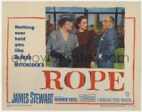 1k772 ROPE LC #6 1948 Constance Collier & Joan Chandler with Cedric Hardwicke, Alfred Hitchcock!