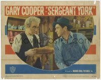 1k801 SERGEANT YORK LC #2 R1949 c/u of World War I's most decorated soldier Gary Cooper & Brennan!