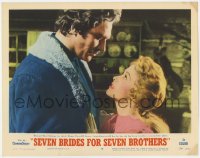 1k803 SEVEN BRIDES FOR SEVEN BROTHERS LC #8 1954 Howard Keel brings Jane Powell to his home!