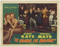 1k839 SONG IS BORN LC #2 1948 Danny Kaye w/ Louis Armstrong, Goodman, Barnet, Dorsey & Hampton!