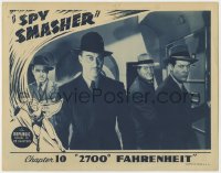 1k845 SPY SMASHER chapter 10 LC 1942 bad guys in hot water, 2700 Degrees Fahrenheit, Whiz Comics!