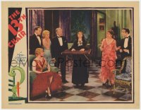 1k885 THIRTEENTH CHAIR LC 1929 Tod Browning, medium conducts seance to find the killer, very rare!