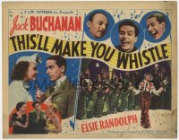 1k174 THIS'LL MAKE YOU WHISTLE TC 1938 Jack Buchanan, Elsie Randolph, Jean Gillie, English musical!