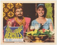 1k887 THREE STOOGES MEET HERCULES LC 1962 wacky image of Roman man & woman, but no Stooges!