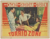1k902 TORRID ZONE LC 1940 James Cagney watches Pat O'Brien watching pretty Ann Sheridan!
