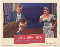1k917 UNDER CAPRICORN LC #6 1949 Ingrid Bergman & Joseph Cotten watch Michael Wilding double over!
