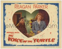 1k931 VOICE OF THE TURTLE LC #4 1948 Ronald Reagan in uniform stares at sad Eleanor Parker!