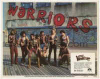 1k944 WARRIORS LC #6 1979 Walter Hill, great portrait of teen gang under the title in graffiti!