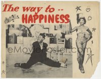 1k949 WAY TO HAPPINESS LC 1940s dancer doing the splits, all-black musical, please help identify!