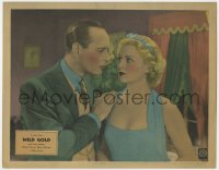 1k975 WILD GOLD LC 1934 pretty showgirl Claire Trevor tired of her husband Monroe Owsley, rare!