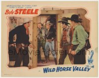 1k976 WILD HORSE VALLEY LC 1940 Bob Steele draws on Bud Osborne, George Chesebro & another!