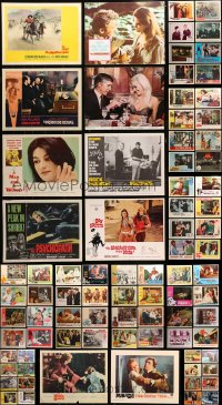 1m231 LOT OF 90 1960S LOBBY CARDS 1960s great scenes from a variety of different movies!