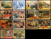 1m256 LOT OF 14 1940S LOBBY CARDS 1940s great images from a variety of different movies!