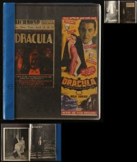 1m120 LOT OF 1 DRACULA SCRAPBOOK 1970s filled with cool images from the movie!
