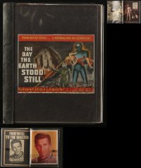 1m119 LOT OF 1 DAY THE EARTH STOOD STILL SCRAPBOOK 2000s filled with cool images from the movie!