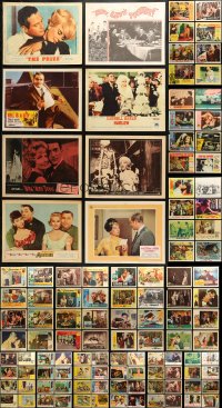 1m217 LOT OF 144 1960S LOBBY CARDS 1960s great scenes from a variety of different movies!