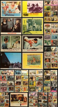 1m222 LOT OF 113 1960S LOBBY CARDS 1960s great scenes from a variety of different movies!