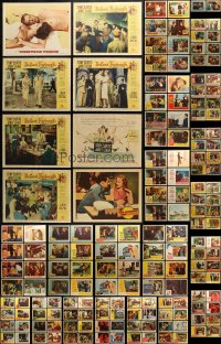 1m216 LOT OF 178 1950S LOBBY CARDS 1950s incomplete sets from a variety of different movies!