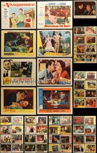 1m232 LOT OF 89 1950S LOBBY CARDS 1950s great scenes from a variety of different movies!