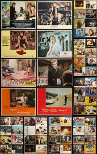 1m225 LOT OF 106 1970S LOBBY CARDS 1970s great scenes from a variety of different movies!