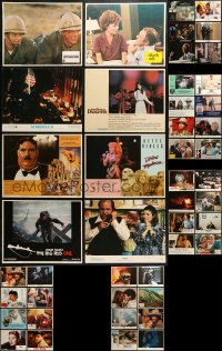 1m241 LOT OF 46 1980S LOBBY CARDS 1980s great scenes from a variety of different movies!