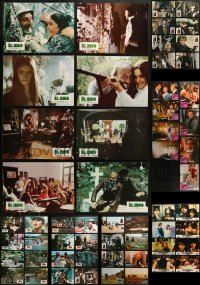 1m148 LOT OF 86 SPANISH LOBBY CARDS 1970s-1980s great scenes from a variety of different movies!