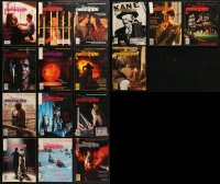 1m087 LOT OF 16 AMERICAN CINEMATOGRAPHER 1990-91 MAGAZINES 1990-1991 great images & articles!