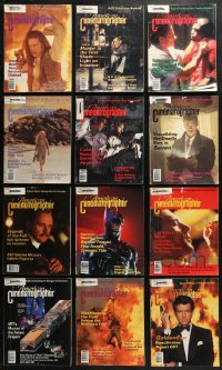 1m094 LOT OF 12 AMERICAN CINEMATOGRAPHER 1995 MAGAZINES 1995 great movie images & articles!