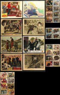 1m239 LOT OF 52 WESTERN REPRO LOBBY CARD 11X14 PHOTOS 2000s John Wayne, Jack Hoxie & more!