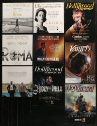 1m125 LOT OF 15 TRADE ADS 2010s movie ads from The Hollywood Reporter, Variety & more!