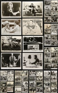 1m341 LOT OF 95 8X10 STILLS 1960s-1970s great scenes from a variety of different movies!