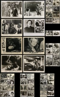 1m364 LOT OF 50 8X10 STILLS 1960s-1970s great scenes from a variety of different movies!