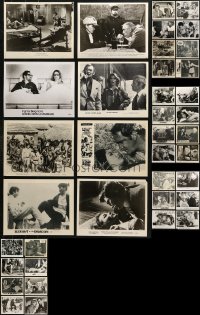 1m359 LOT OF 54 8X10 STILLS 1960s-1970s great scenes from a variety of different movies!
