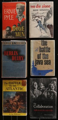 1m103 LOT OF 6 WWII HARDCOVER BOOKS 1940s-2010s Hollywood's Pact with Hitler & more!