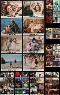 1m347 LOT OF 84 MINI LOBBY CARDS 1960s-1980s great scenes from a variety of different movies!