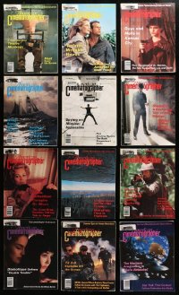 1m093 LOT OF 12 AMERICAN CINEMATOGRAPHER 1996 MAGAZINES 1996 great movie images & articles!