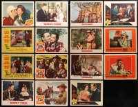 1m255 LOT OF 15 LOBBY CARDS FROM CLARK GABLE MOVIES 1950s Tall Men, Mogambo, To Please a Lady & more!