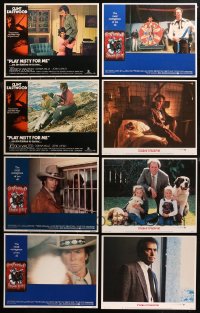 1m246 LOT OF 22 LOBBY CARDS FROM CLINT EASTWOOD MOVIES 1970s-1980s Play Misty For Me, Gauntlet & more!