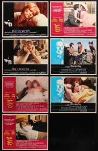 1m267 LOT OF 7 LOBBY CARDS FROM ELLEN BURSTYN MOVIES 1970s-1980s Exorcist, Same Time Next Year