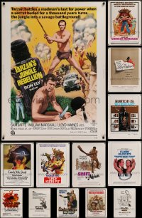 1m003 LOT OF 13 1970S 30X40S 1970s great images from a variety of different movies!