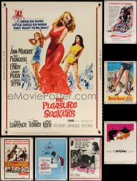 1m008 LOT OF 8 1960S 30X40S 1960s great images from a variety of different movies!