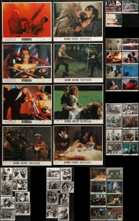 1m362 LOT OF 51 COLOR AND BLACK & WHITE 8X10 STILLS 1960s-1980s scenes from a variety of movies!