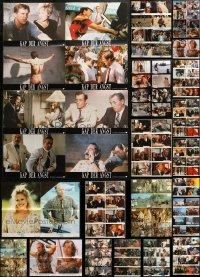 1m153 LOT OF 30 FOLDED GERMAN LOBBY CARD POSTERS 1980s-1990s scenes from a variety of movies!