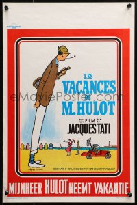 1p314 MR. HULOT'S HOLIDAY Belgian R1970s Jacques Tati, Les vacances de Monsieur Hulot